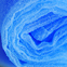 Японская мочалка-полотенце для тела - цвет голубой, TianDe (Тианде), Пенза